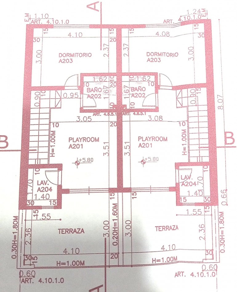 Triplex de 5 ambientes en Venta en Olivos 