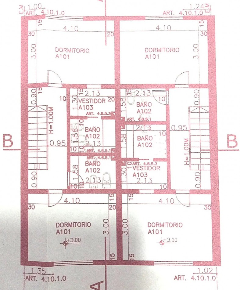 Triplex de 5 ambientes en Venta en Olivos 